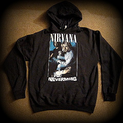 NIRVANA -Nevermind - Two Sided Printed Hoodie